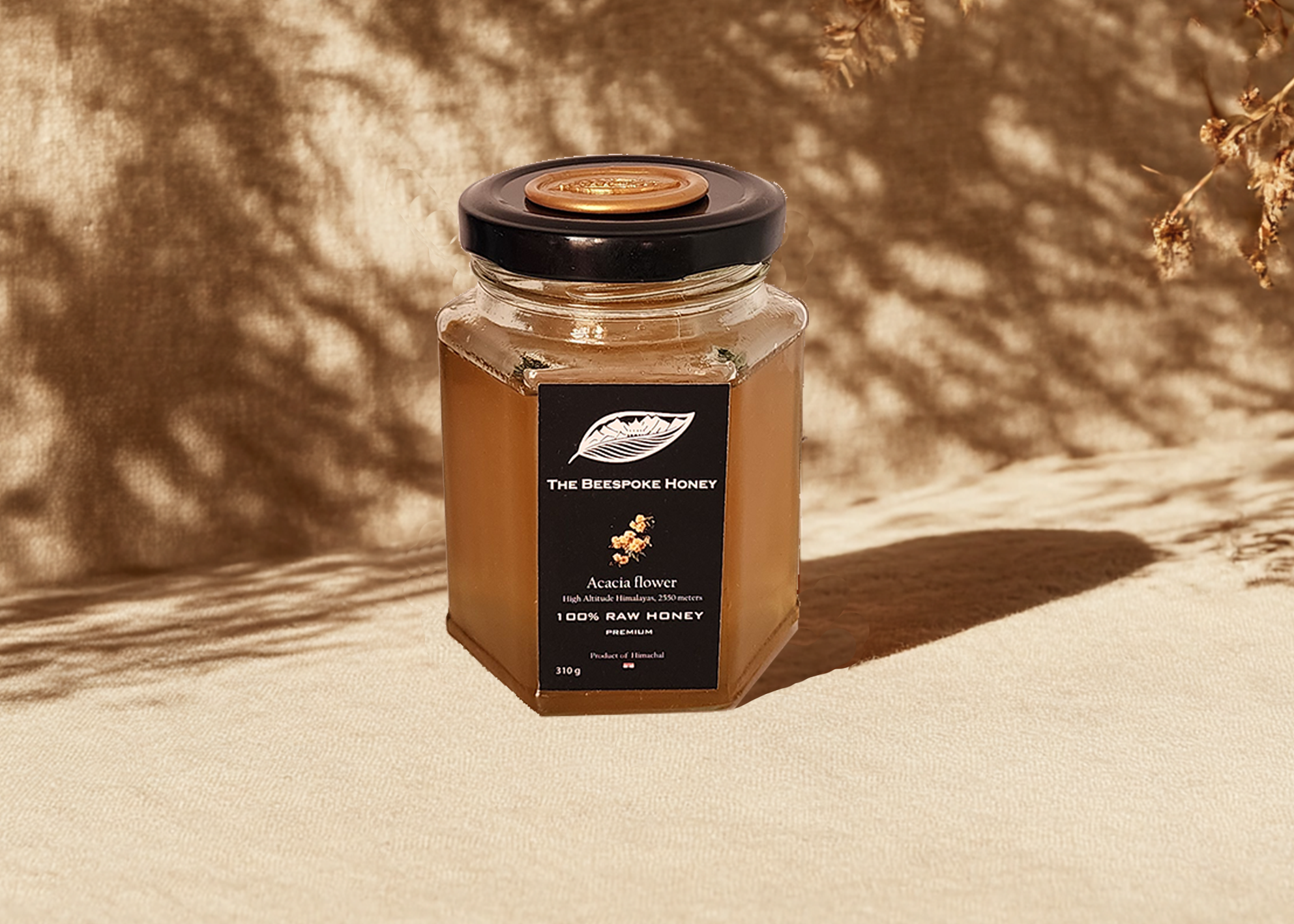 Acacia Honey (Acacia catechu)  (Harvested from 2600 meters altitude)