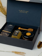 The Gift — luxury Himalayan honey gift box with two jars, The Beespoke Honey